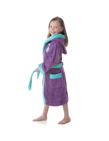Albornoz Infantil Niña Algodón...