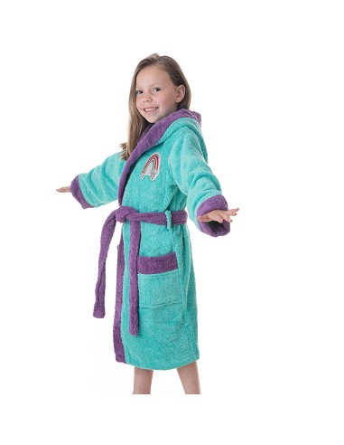 Albornoz Infantil Niña Algodón...