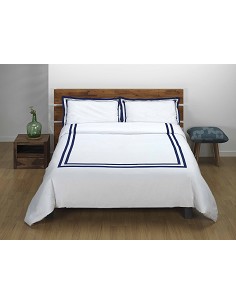 Funda Nórdica Cenefa Azul...