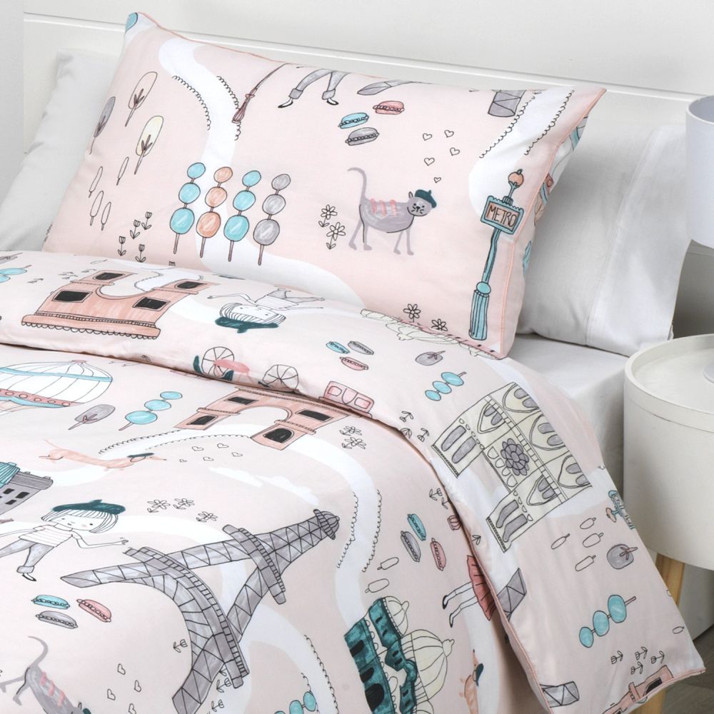 Funda Nórdica Infantil Niñas Cama 90...