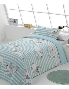 Funda Nórdica Perritos Agua...