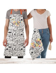 Juego Delantal y Paños...