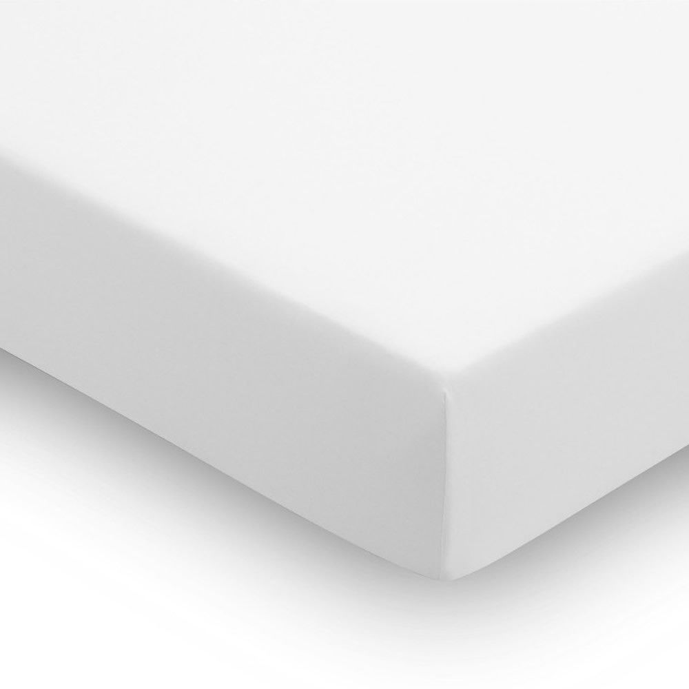 Sábana Bajera Elástica Blanca Hotel...