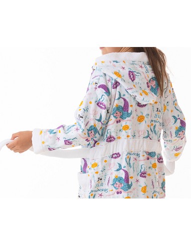 Albornoz Infantil de Terciopelo 100%...