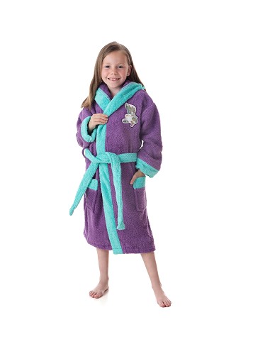 Albornoz Infantil Niña Algodón...