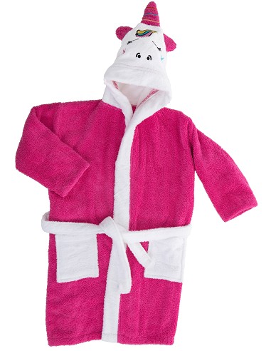 Albornoz Infantil Niña Algodón...