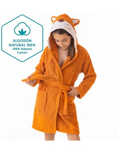 Albornoz Infantil Niñas y Niños 100%...