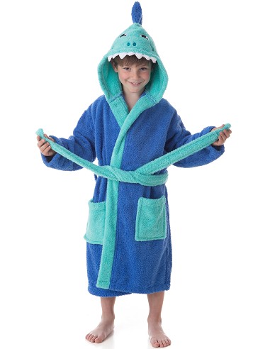 Albornoz Infantil Niño Algodón...