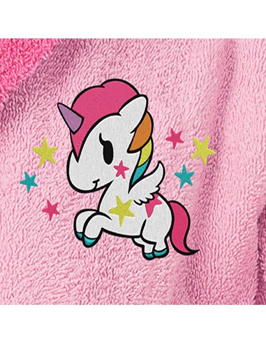 Albornoz de Baño Infantil Niña 100%...