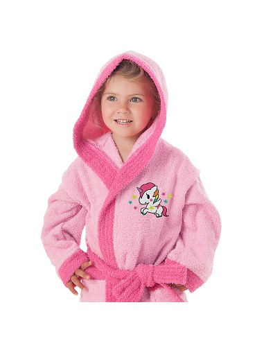 Albornoz de Baño Infantil Niña 100%...