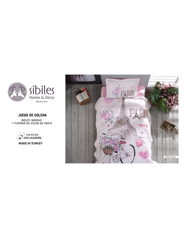 Colcha Bouti Infantil Juvenil Algodón...