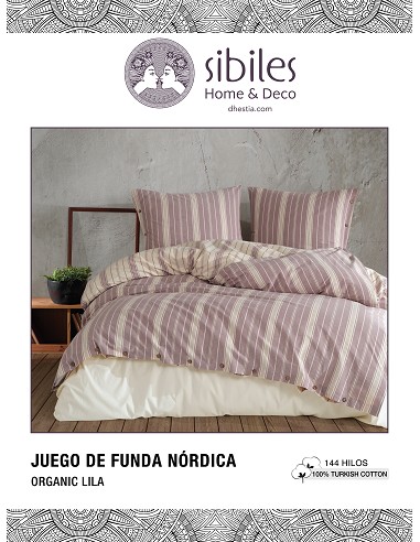 Funda Nórdica Étnica 100% Algodón...