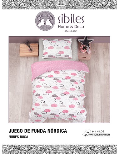 Funda Nórdica Infantil de Algodón...
