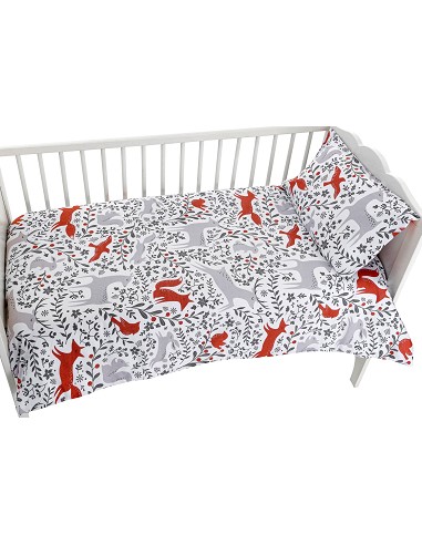 Funda Nórdica para Cuna de Bebé 100%...