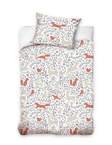 Funda Nórdica para Cuna de Bebé 100%...