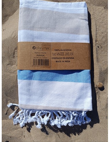 Pareo Fouta de Playa con Flecos...