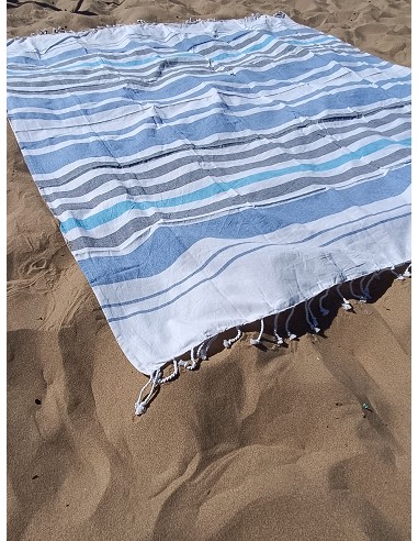Pareo Fouta de Playa con Flecos...