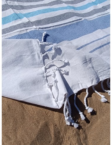 Pareo Fouta de Playa con Flecos...