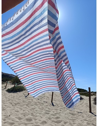 Pareo Fouta de Playa con Flecos...