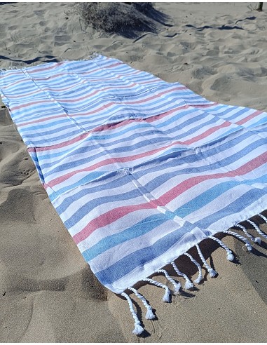 Pareo Fouta de Playa con Flecos...