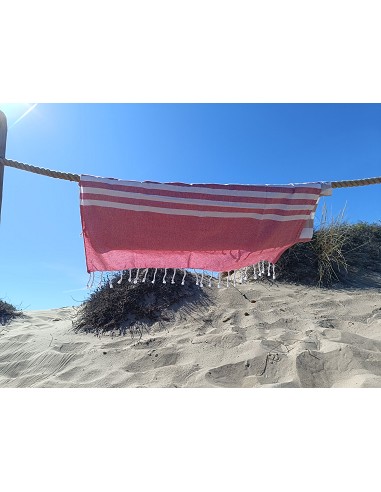 Pareo Fouta de Playa con Flecos...