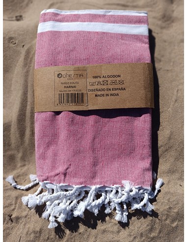 Pareo Fouta de Playa con Flecos...