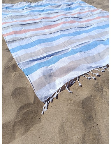 Pareo Fouta de Playa con Flecos...