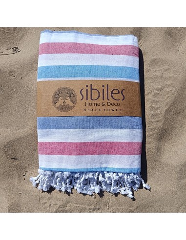 Pareo Fouta de Playa con Flecos...