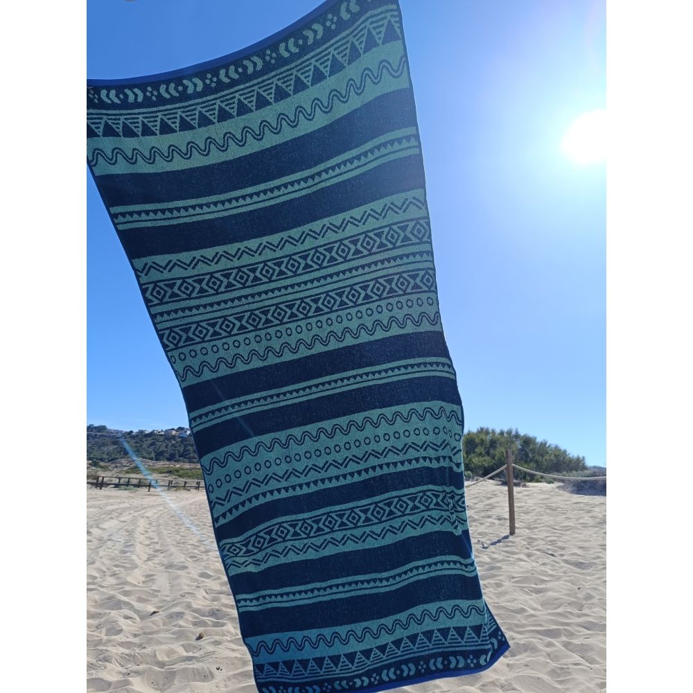 Toalla de Playa Grande Terciopelo...