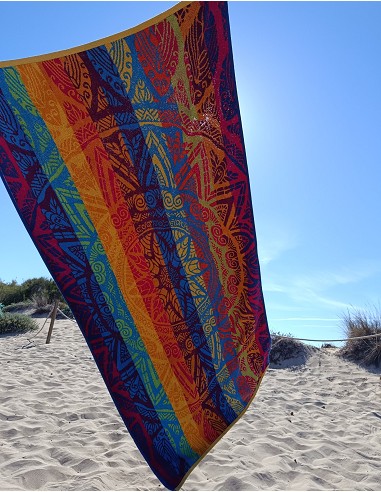 Toalla de Playa Grande Terciopelo...