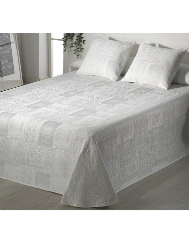 Colcha Piqué Blanca Cama Hotel Delta 22