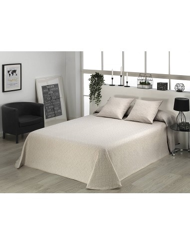 Colcha Piqué Cama Hotel Crudo Beta 10