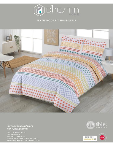 Funda Nórdica Étnica y Moderna Modelo...