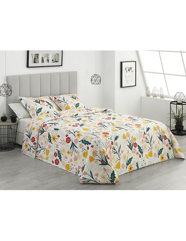 Funda Nórdica Floral y Colorida con...