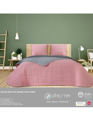 Colcha Bouti de Verano Bicolor Patrón...