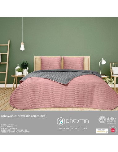 Colcha Bouti de Verano Bicolor Patrón...