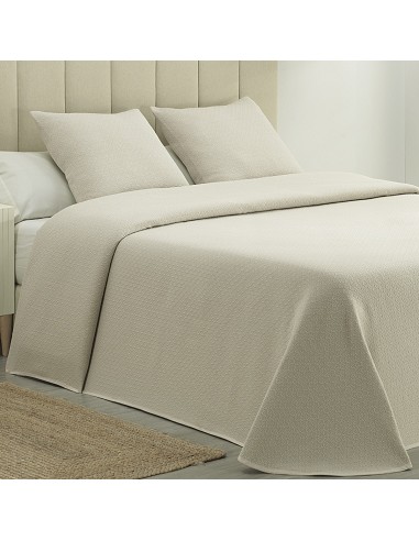 Colcha Piqué Aitana Beige Calidad...