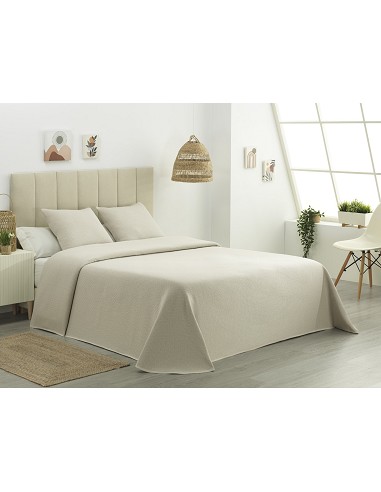 Colcha Piqué Aitana Beige Calidad...