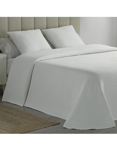 Colcha Piqué Rombos Blanca Calidad...