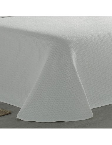 Colcha Piqué Rombos Blanca Calidad...