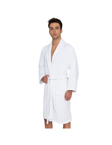 Albornoz Blanco Hombre y Mujer sin...