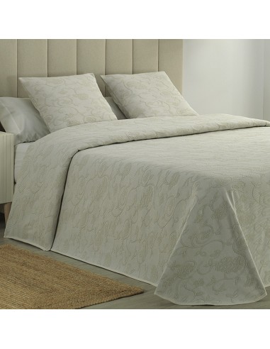 Colcha Piqué Flores en Relieve Modelo...