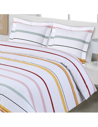 Funda Nordica con Cojines Tejido...